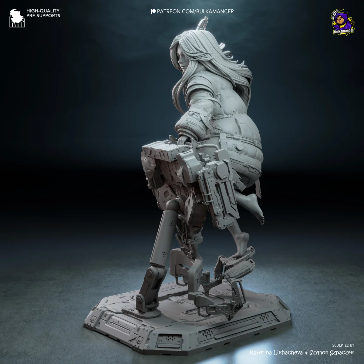 Diana | Fan Art | 3D Printed Resin Model Garage Kit | *Un-Painted* | Bulkamancer 6