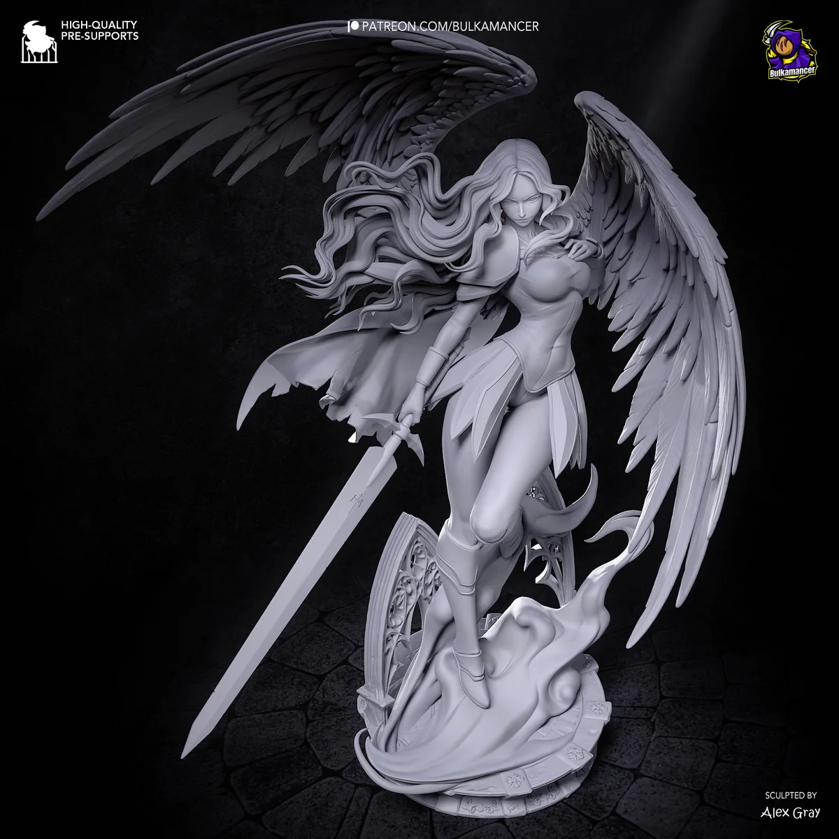 Teresa | Fan Art | 3D Printed Resin Model Garage Kit | *Un-Painted* | Bulkamancer 17