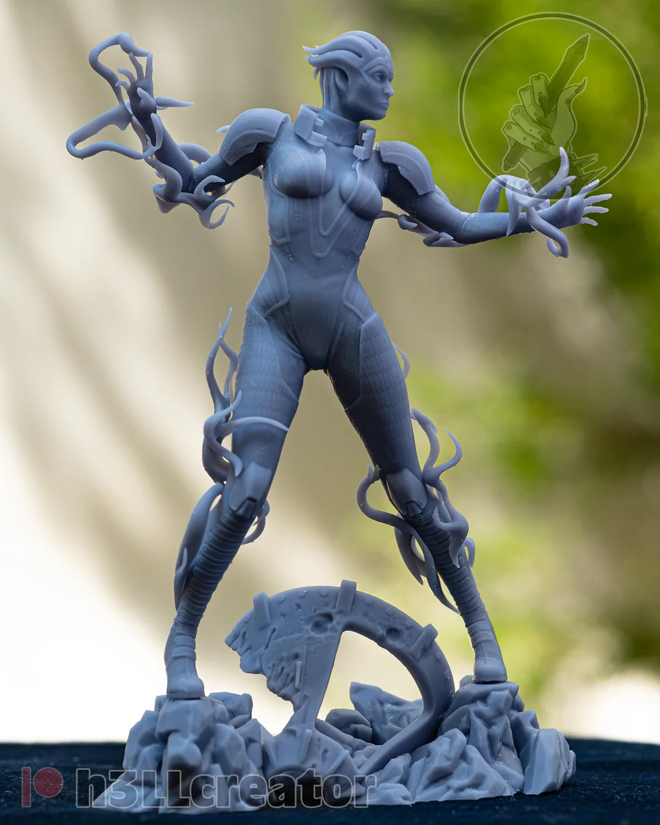Samara | Fan Art | 3D Printed Resin Model Garage Kit | *Un-Painted* | H3LL Creator 5