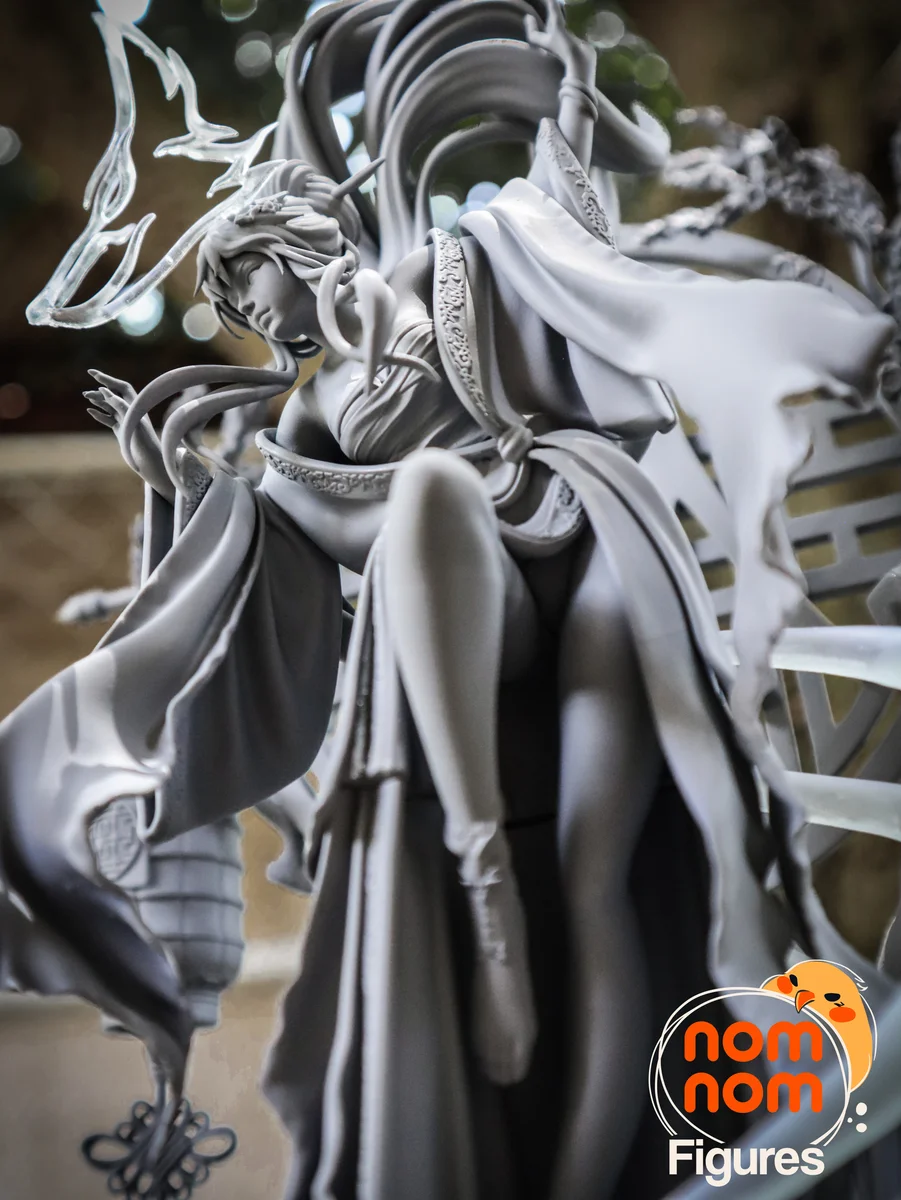 Winter Plum | Fan Art | 3D Printed Resin Model Garage Kit | *Un-Painted* | Nomnom 11