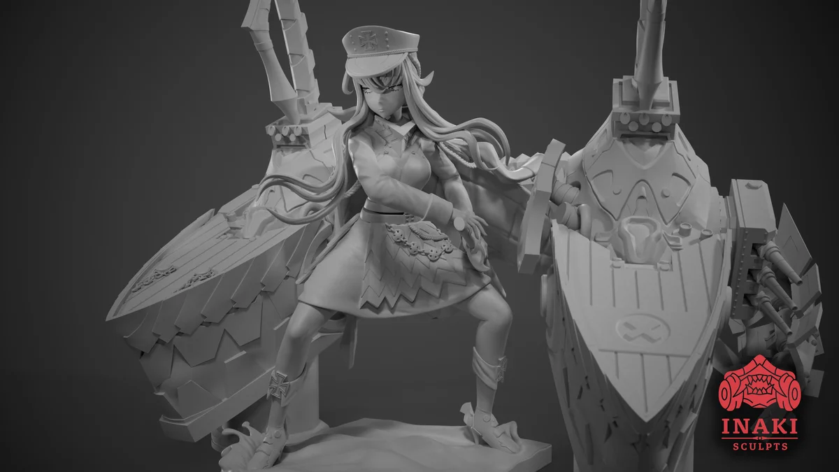 Odin | Fan Art | 3D Printed Resin Model Garage Kit | *Un-Painted* | Inaki Sculpts 5