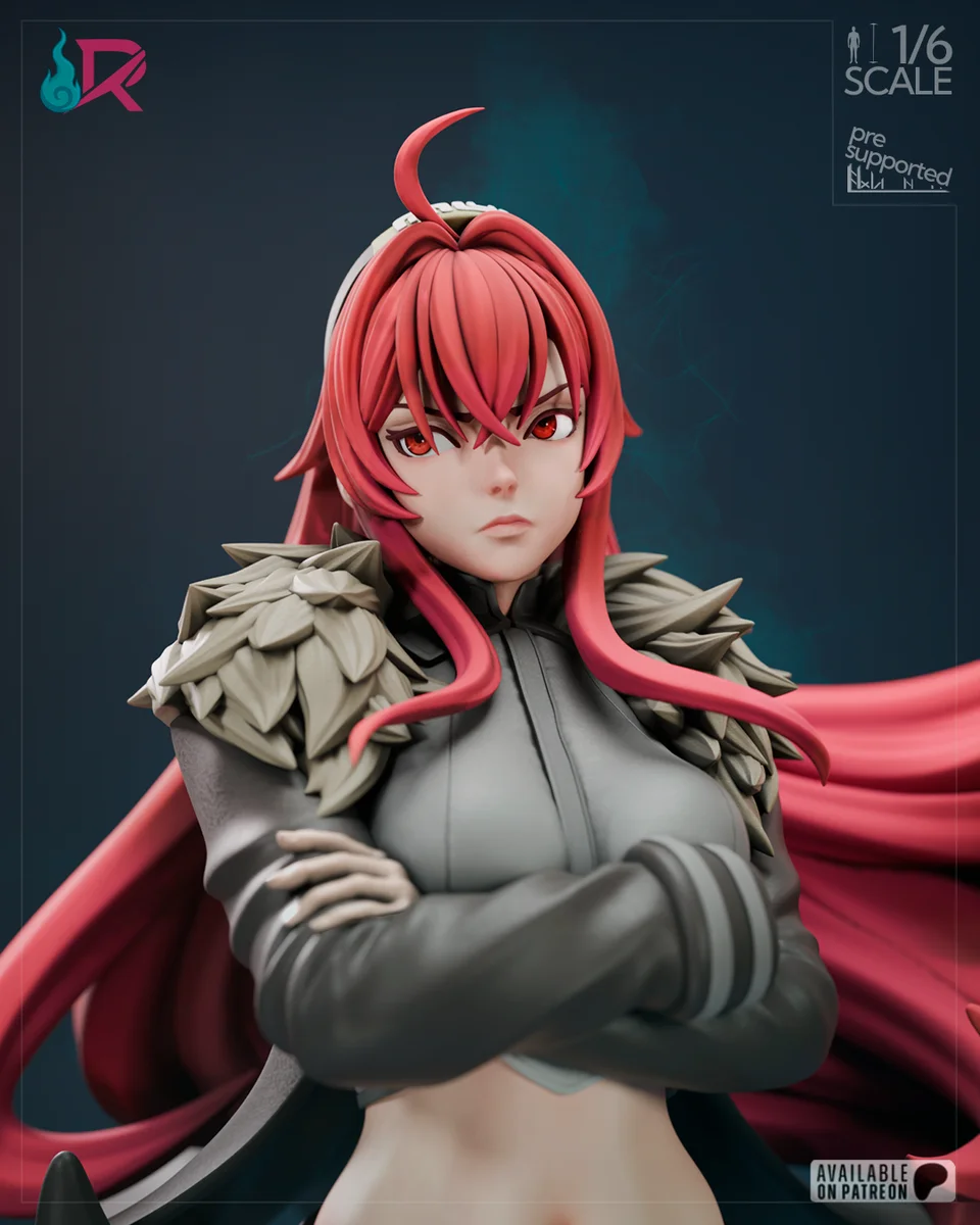 Eris Greyrat | Fan Art | 3D Printed Resin Model Garage Kit | *Un-Painted* | Rechtag