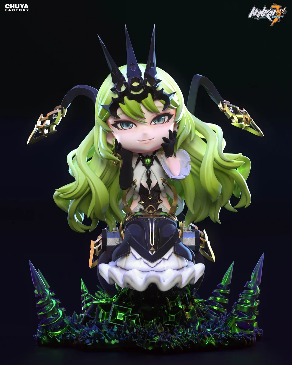 Chibi Mobius | Fan Art | 3D Printed Resin Model Garage Kit | *Un-Painted* | Chuya Factory 4