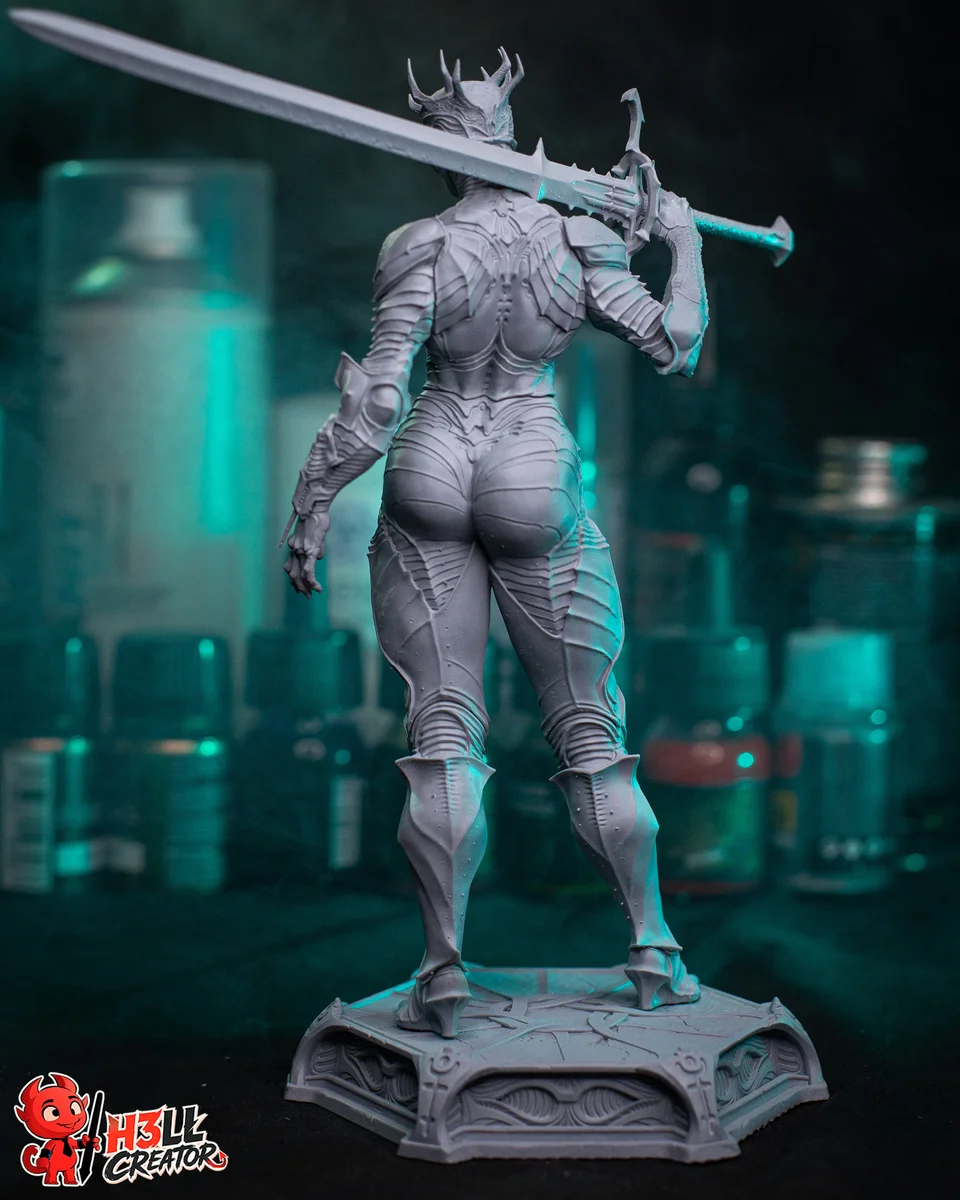 Proxima the Broodseeker | Fan Art | 3D Printed Resin Model Garage Kit | *Un-Painted* | H3LL Creator 13