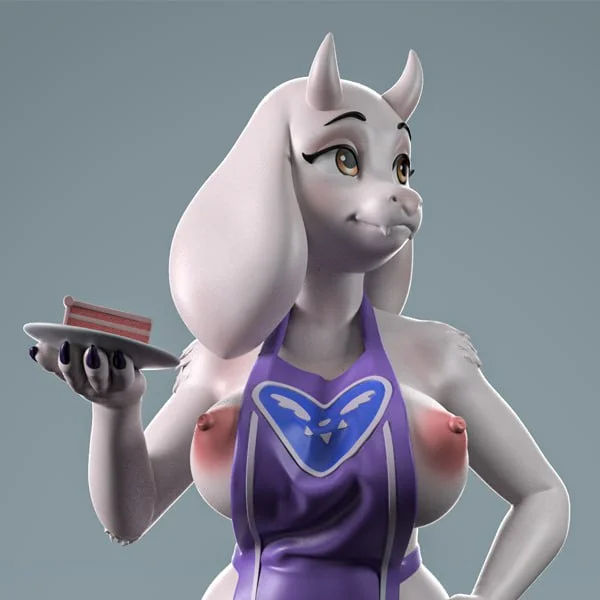 Toriel | Fan Art | 3D Printed Resin Model Garage Kit | *Un-Painted* | AnyoneNSFW 5