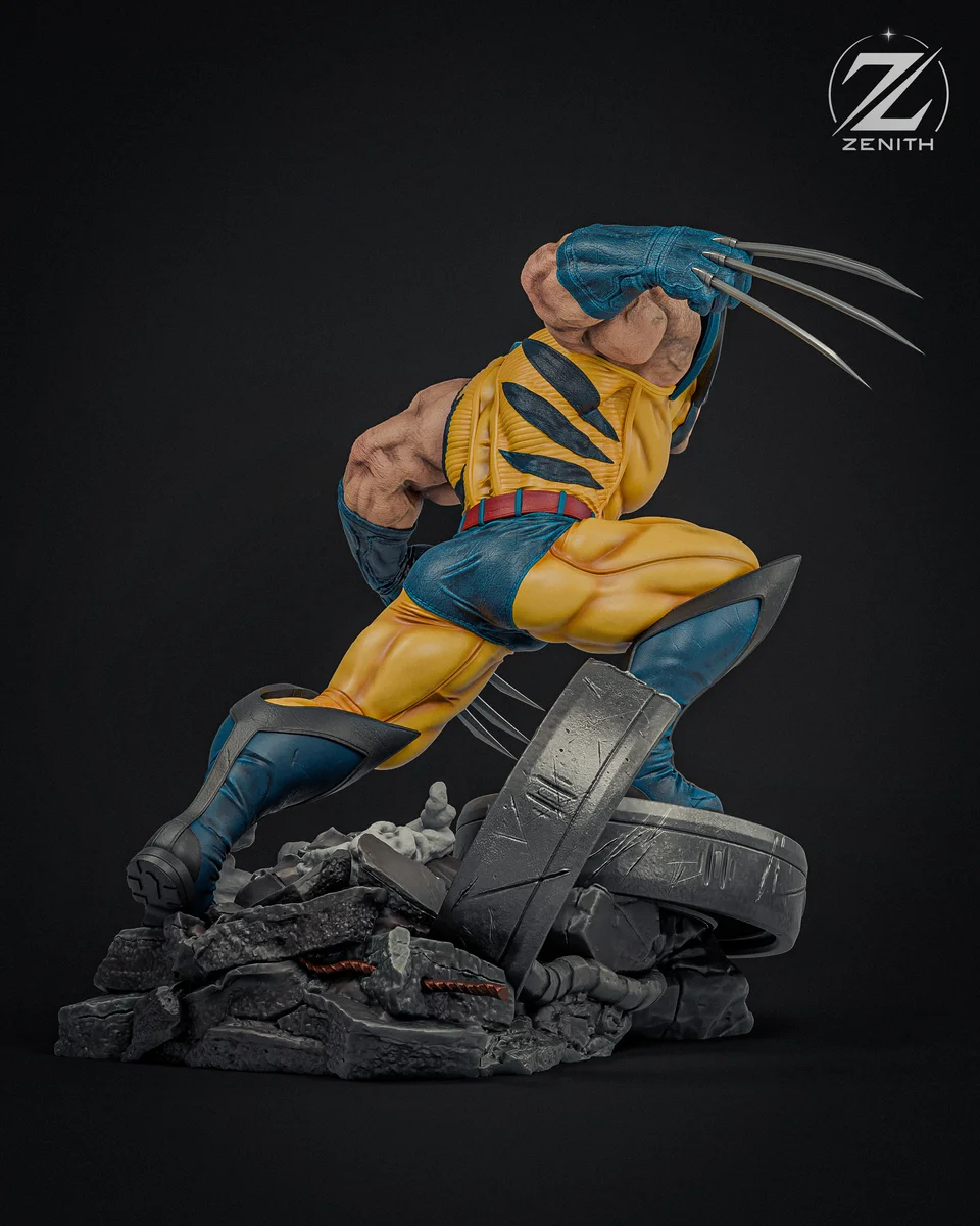 Wolverine | Fan Art | 3D Printed Resin Model Garage Kit | *Un-Painted* | Zenith Studios 5