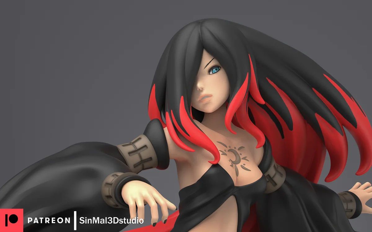 Raven | Fan Art | 3D Printed Resin Model Garage Kit | *Un-Painted* | Sin3Dstudio 4