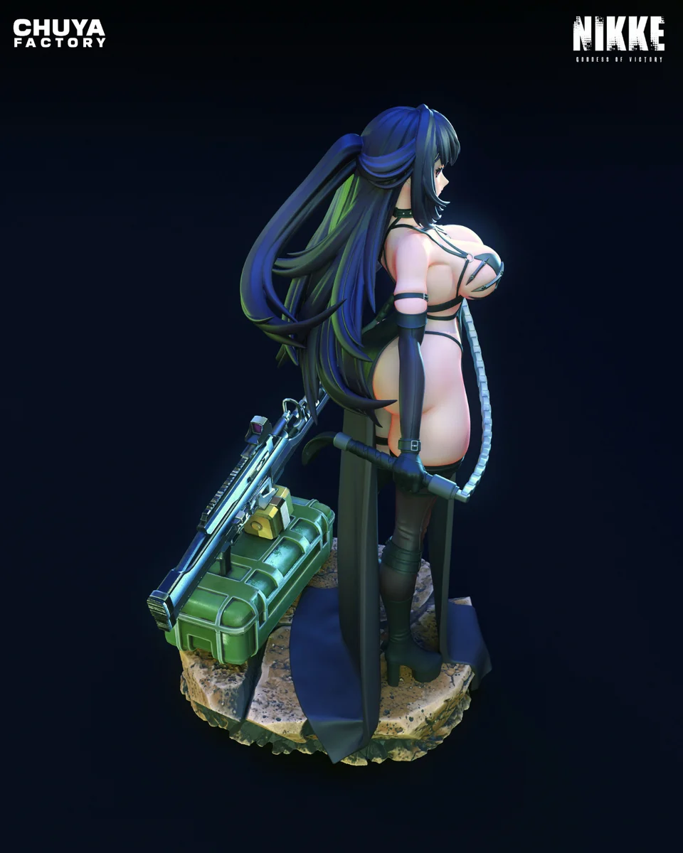 Mihara | Fan Art | 3D Printed Resin Model Garage Kit | *Un-Painted* | Chuya Factory 9