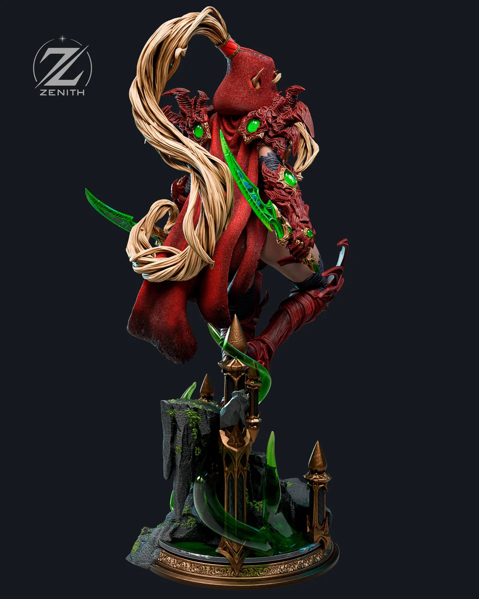 Valeera Sanguinar | Fan Art | 3D Printed Resin Model Garage Kit | *Un-Painted* | Zenith Studios 5