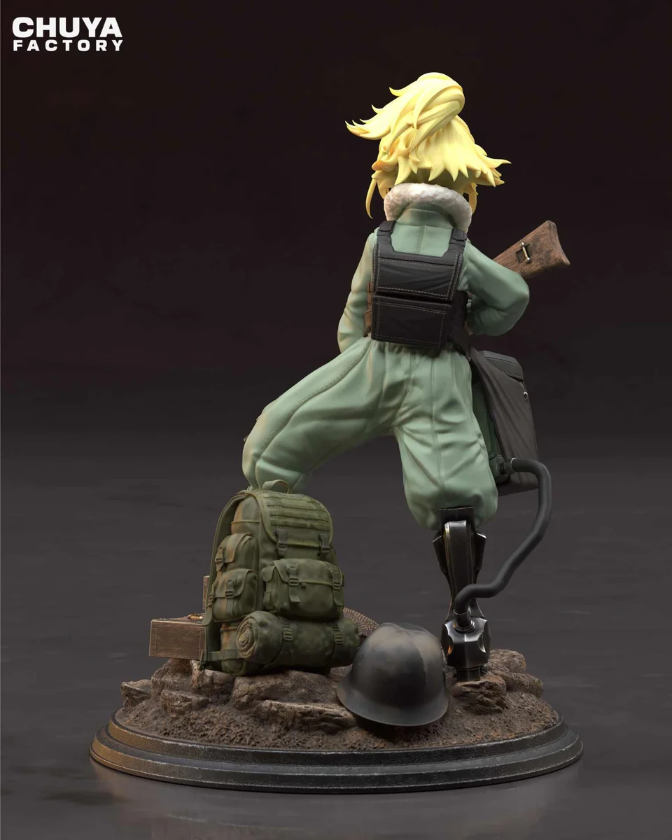 Tanya von Degurechaff | Fan Art | 3D Printed Resin Model Garage Kit | *Un-Painted* | Chuya Factory 6