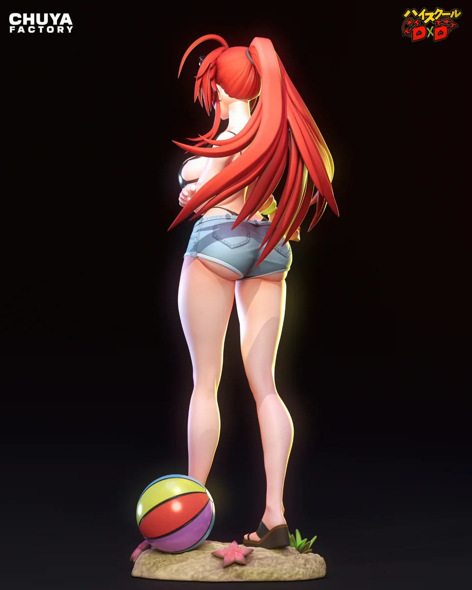 Rias Gremory | Fan Art | 3D Printed Resin Model Garage Kit | *Un-Painted* | Chuya Factory 7