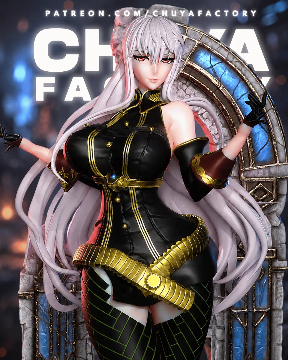 Selvaria Bles | Fan Art | 3D Printed Resin Model Garage Kit | *Un-Painted* | Chuya Factory