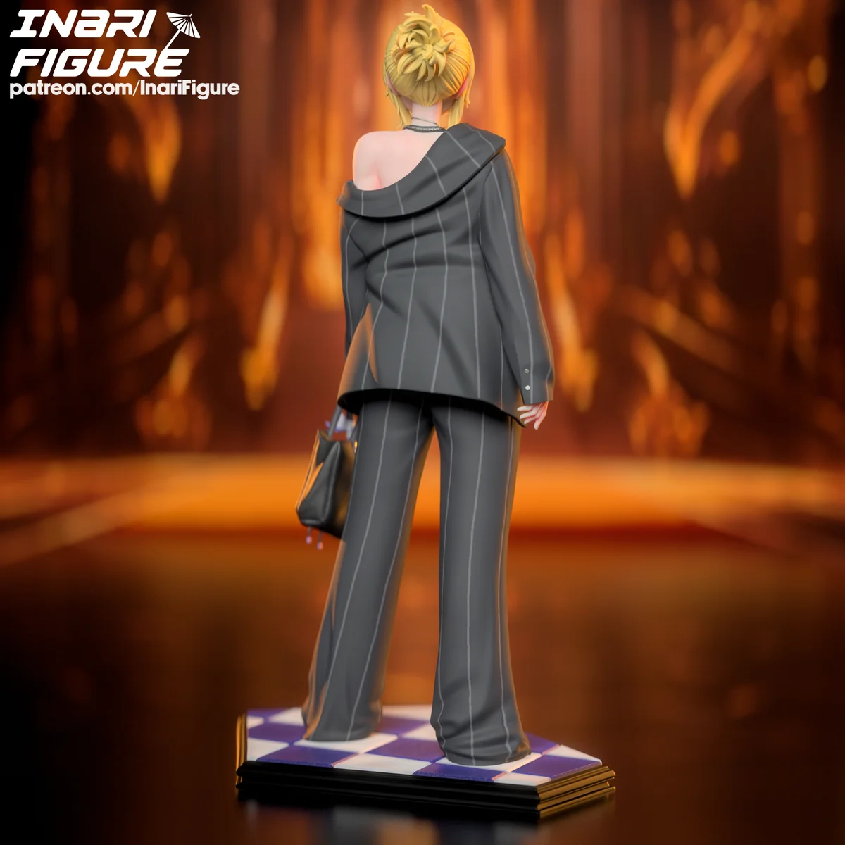 Grave | Fan Art | 3D Printed Resin Model Garage Kit | *Un-Painted* | Inari Figure 4