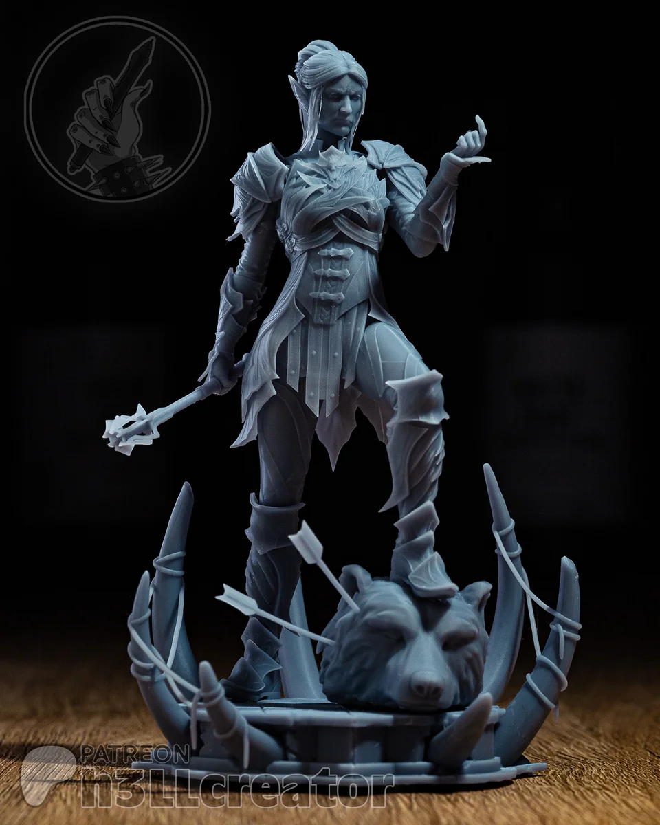Minthara | Fan Art | 3D Printed Resin Model Garage Kit | *Un-Painted* | H3LL Creator 5
