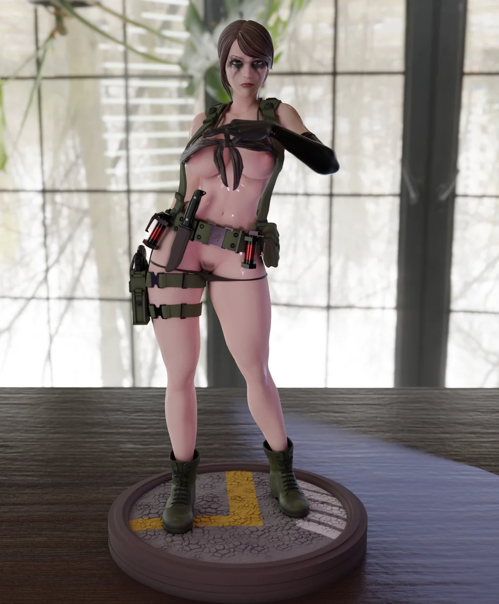 Quiet | Fan Art | 3D Printed Resin Model Garage Kit | *Un-Painted* | Momoji 5