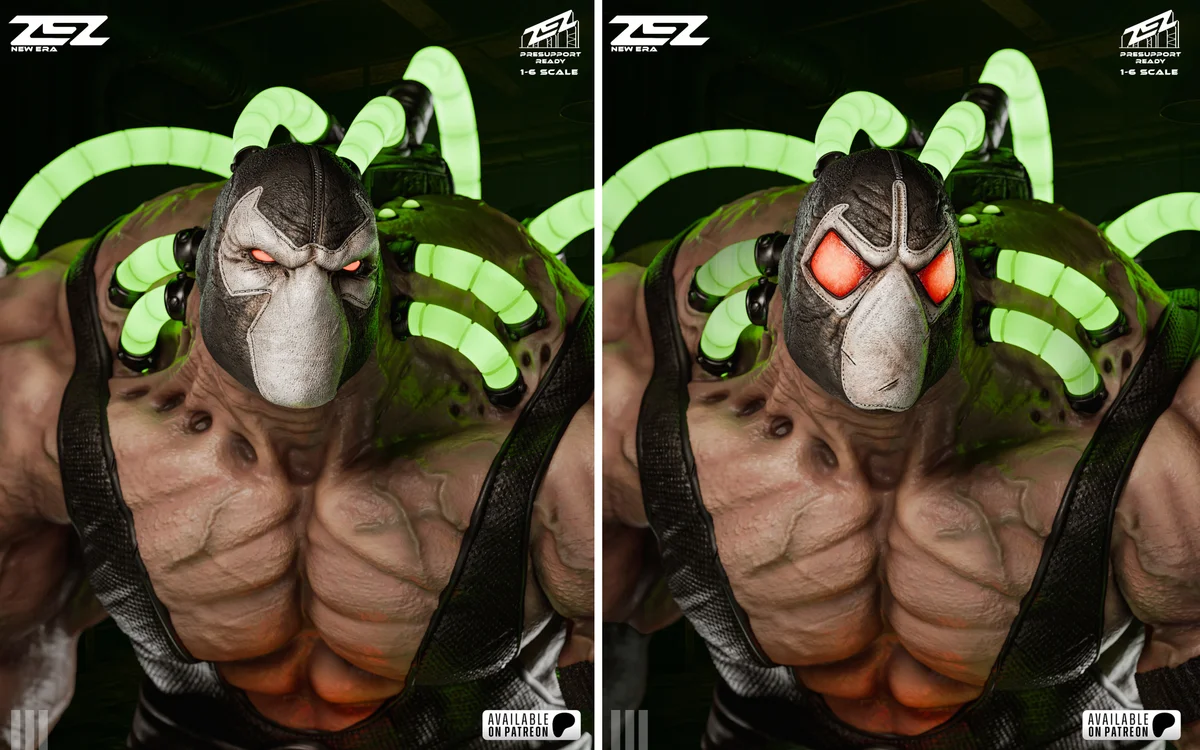 Bane | Fan Art | 3D Printed Resin Model Garage Kit | *Un-Painted* | ZEZ Studio 10