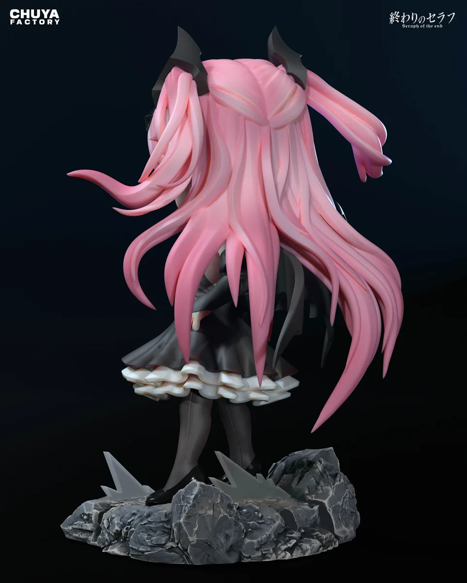 Chibi Krul Tepes | Fan Art | 3D Printed Resin Model Garage Kit | *Un-Painted* | Chuya Factory 5