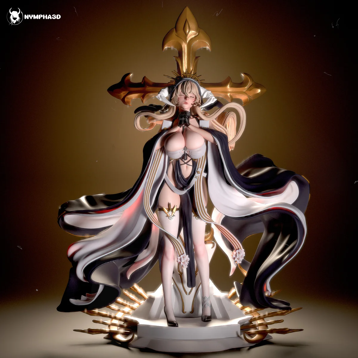 Implacable | Fan Art | 3D Printed Resin Model Garage Kit | *Un-Painted* | Nympha3D 3