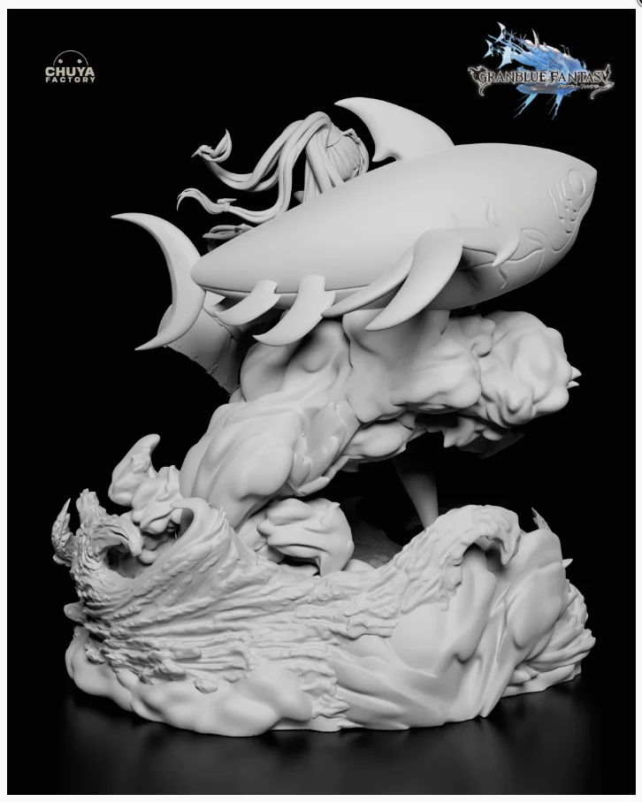 Meg | Fan Art | 3D Printed Resin Model Garage Kit | *Un-Painted* | Chuya Factory 19