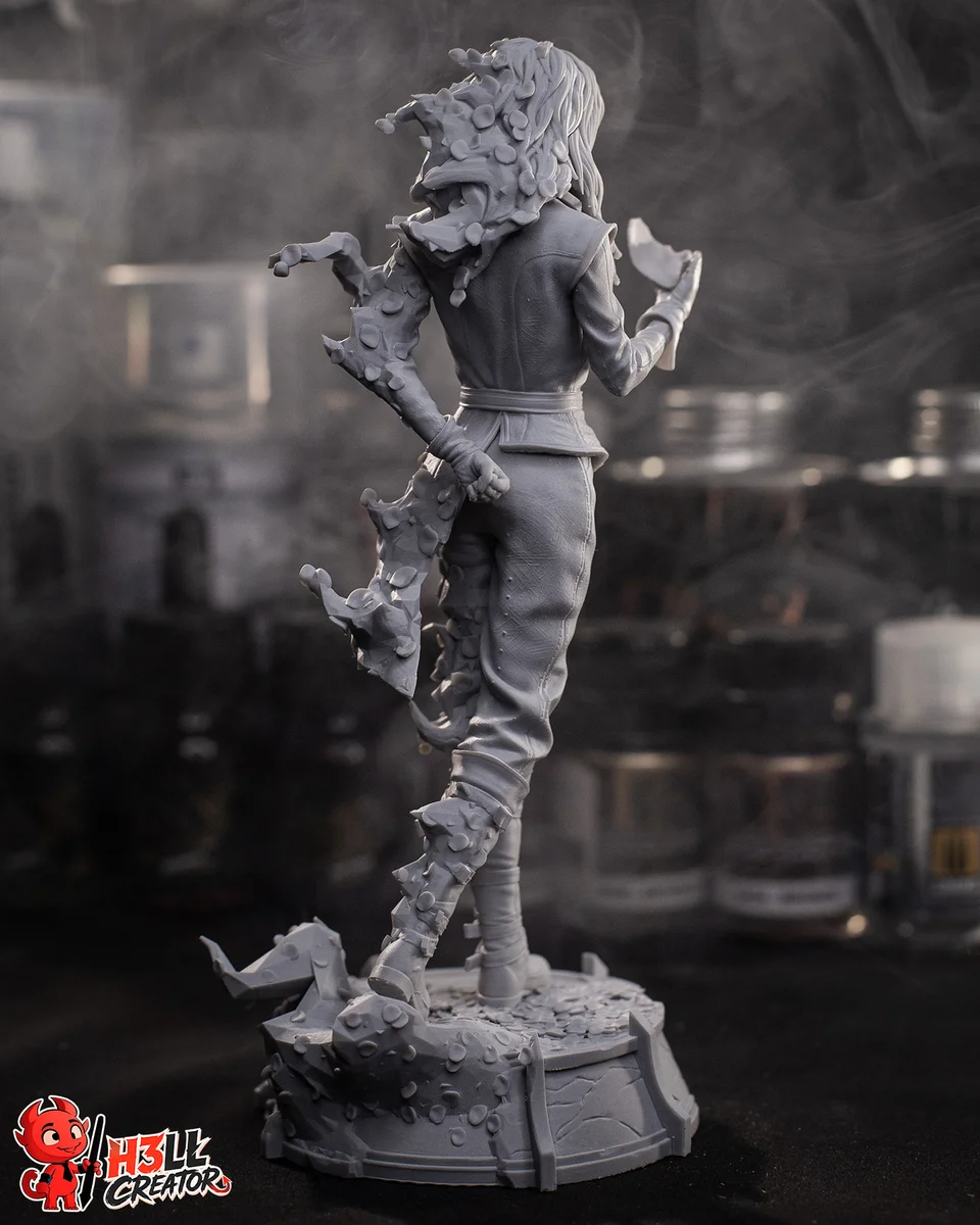 Alicia | Fan Art | 3D Printed Resin Model Garage Kit | *Un-Painted* | H3LL Creator 19
