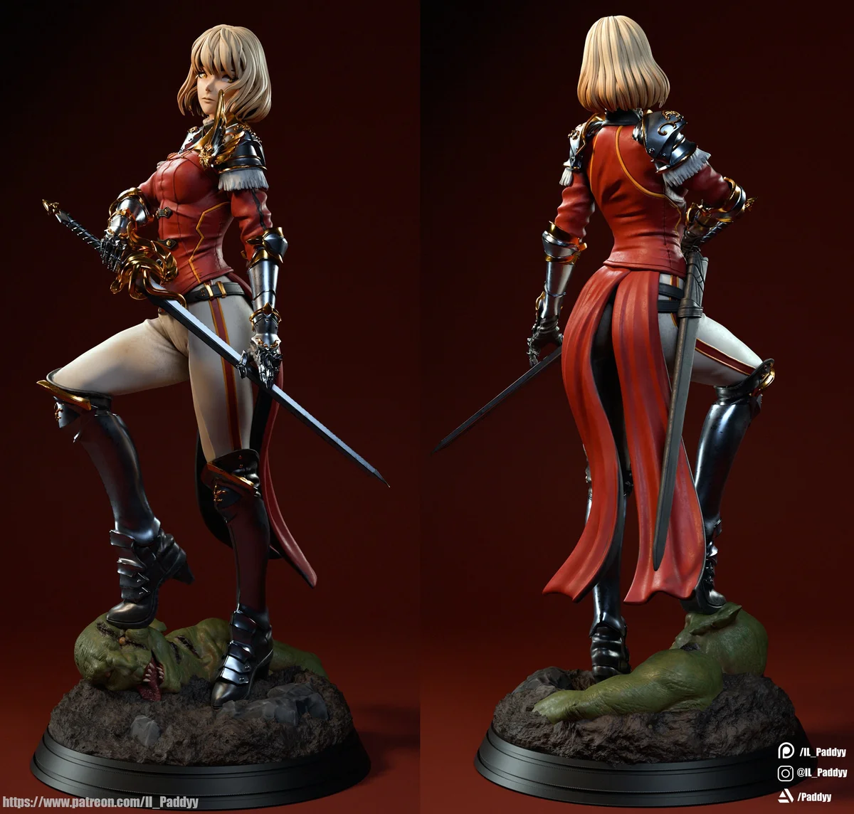 Cha Hae-In | Fan Art | 3D Printed Resin Model Garage Kit | *Un-Painted* | Il Paddyy 2