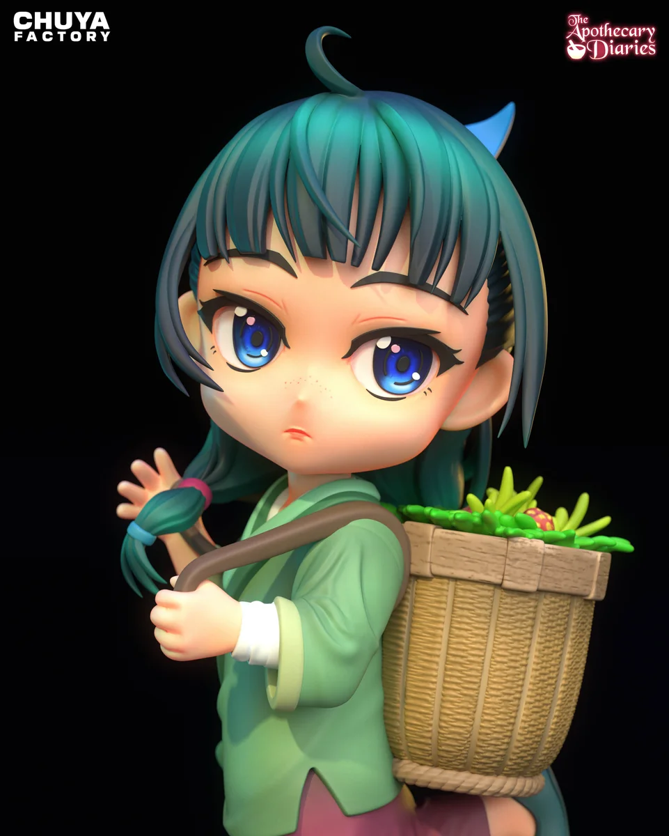 Chibi Mao Mao | Fan Art | 3D Printed Resin Model Garage Kit | *Un-Painted* | Chuya Factory 3