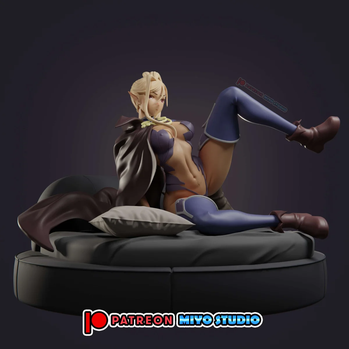 Chloe | Fan Art | 3D Printed Resin Model Garage Kit | *Un-Painted* | MiyoStudio