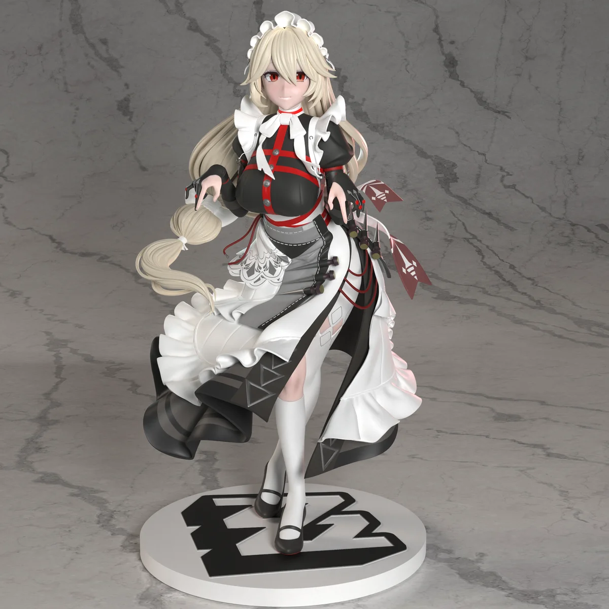 Alexandrina Sebastiane | Fan Art | 3D Printed Resin Model Garage Kit | *Un-Painted* | Inari Figure 4