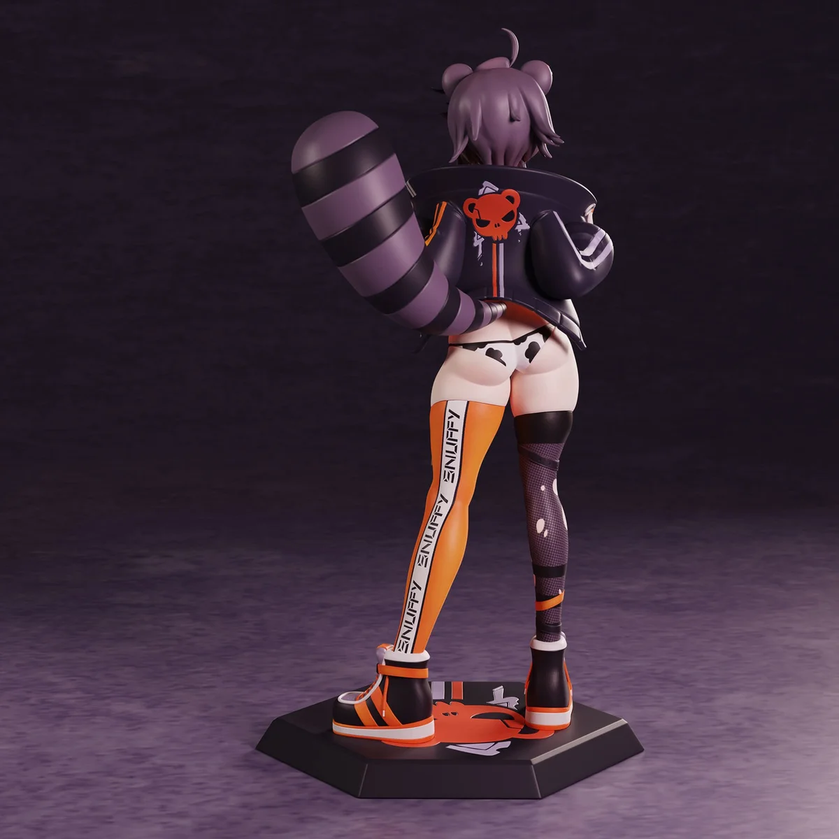 Snuffy Vtuber | Fan Art | 3D Printed Resin Model Garage Kit | *Un-Painted* | Polybits 4