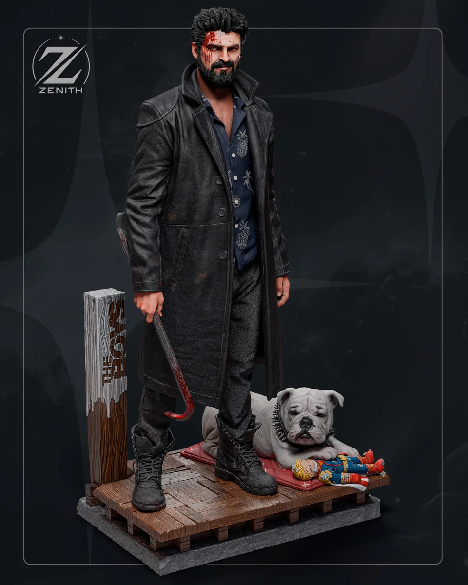 Billy Butcher | Fan Art | 3D Printed Resin Model Garage Kit | *Un-Painted* | Zenith Studios 3