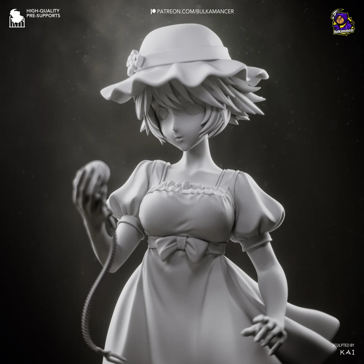 Mayuri Shiina | Fan Art | 3D Printed Resin Model Garage Kit | *Un-Painted* | Bulkamancer 6