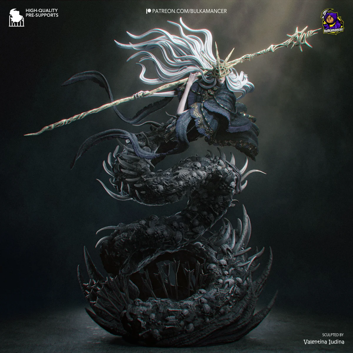 Aldrich | Fan Art | 3D Printed Resin Model Garage Kit | *Un-Painted* | Bulkamancer 3