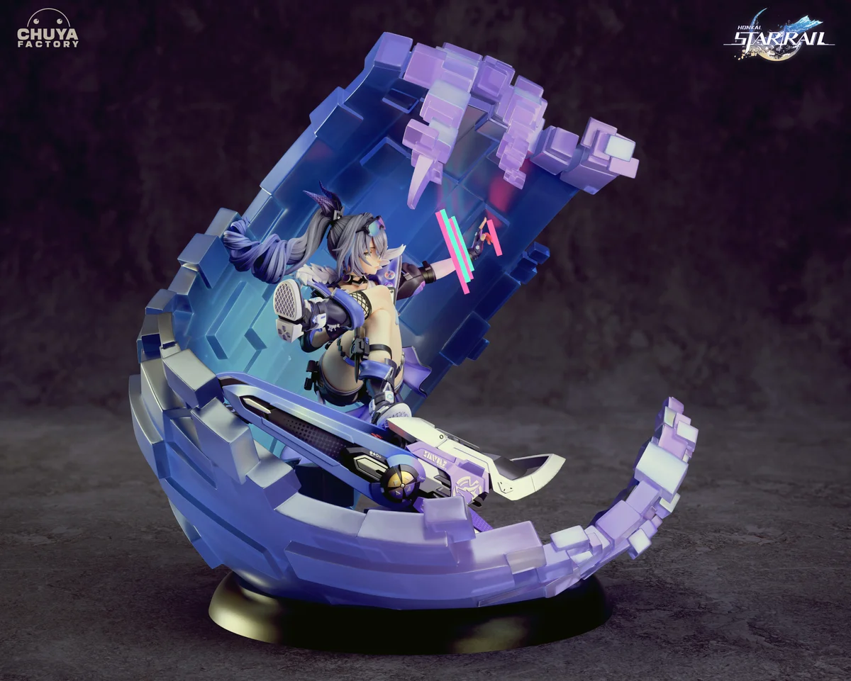 Silver Wolf | Fan Art | 3D Printed Resin Model Garage Kit | *Un-Painted* | Chuya Factory 5