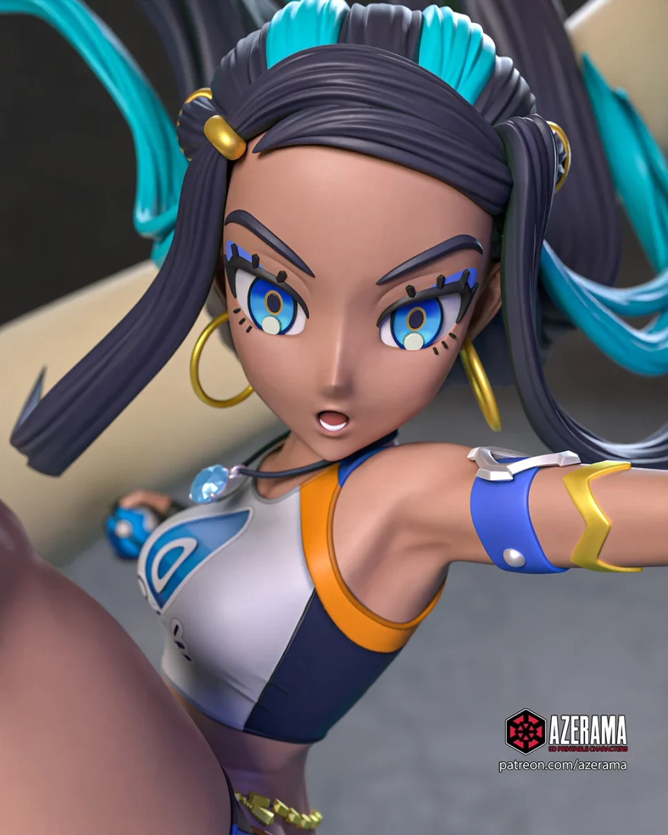 Nessa | Fan Art | 3D Printed Resin Model Garage Kit | *Un-Painted* | Azerama