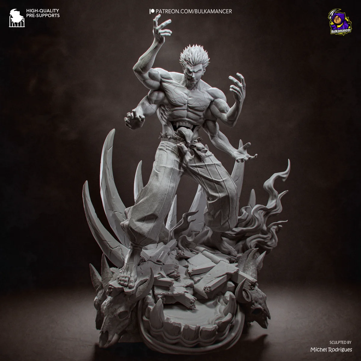 Sakuna | Fan Art | 3D Printed Resin Model Garage Kit | *Un-Painted* | Bulkamancer 8