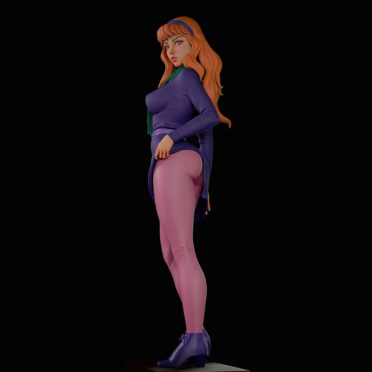 Daphne | Fan Art | 3D Printed Resin Model Garage Kit | *Un-Painted* | Momoji 3