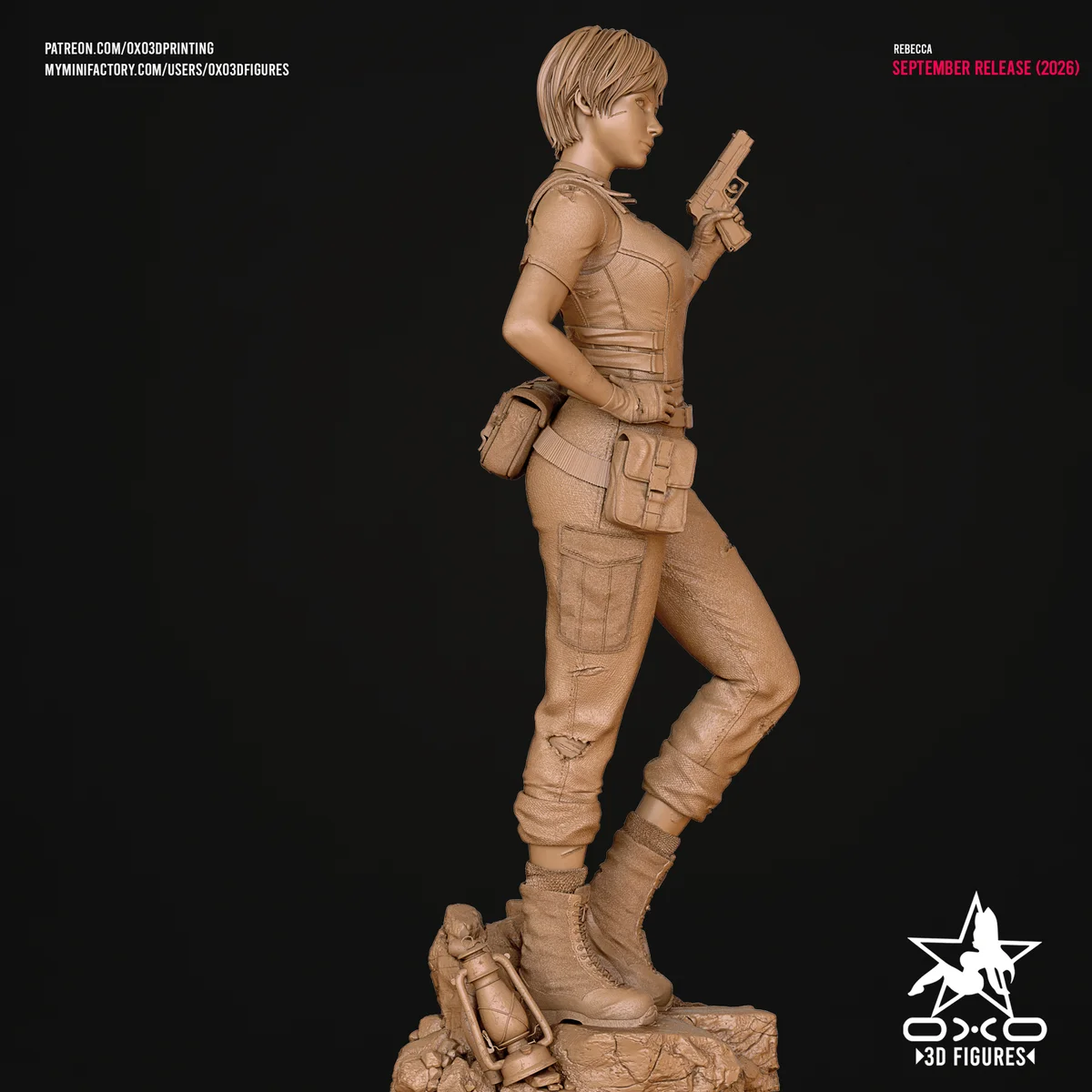Rebecca Chambers | Fan Art | 3D Printed Resin Model Garage Kit | *Un-Painted* | OXO3D 8