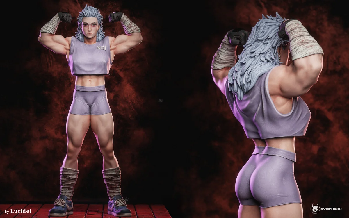 Noi | Fan Art | 3D Printed Resin Model Garage Kit | *Un-Painted* | Nympha3D 10
