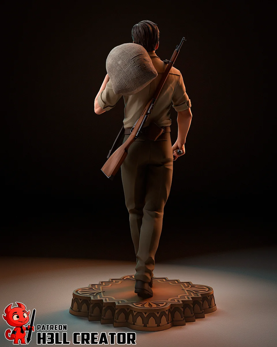 Enzo Favara | Fan Art | 3D Printed Resin Model Garage Kit | *Un-Painted* | H3LL Creator 5