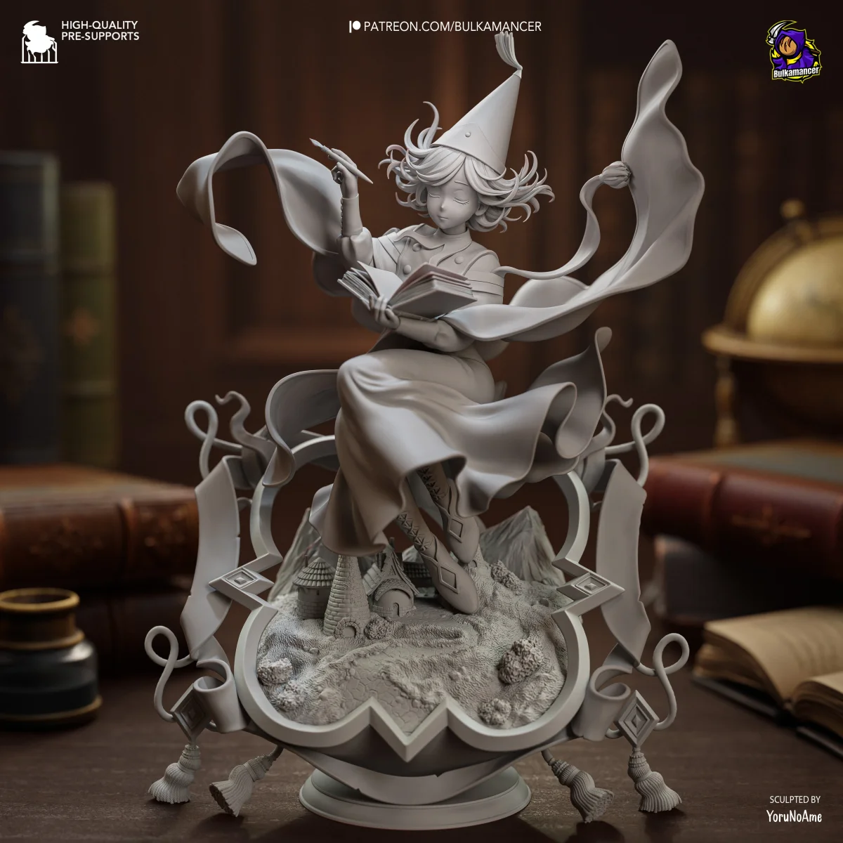 Coco | Fan Art | 3D Printed Resin Model Garage Kit | *Un-Painted* | Bulkamancer 7