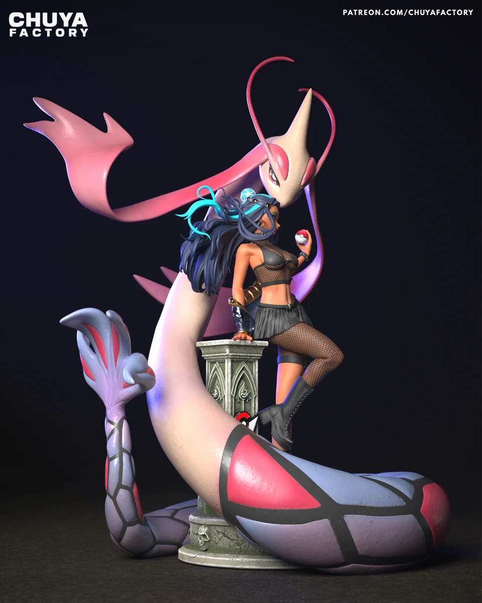 Nessa | Fan Art | 3D Printed Resin Model Garage Kit | *Un-Painted* | Chuya Factory 4
