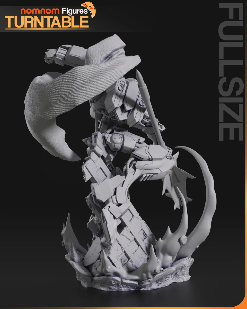 Barbatos | Fan Art | 3D Printed Resin Model Garage Kit | *Un-Painted* | Nomnom 11
