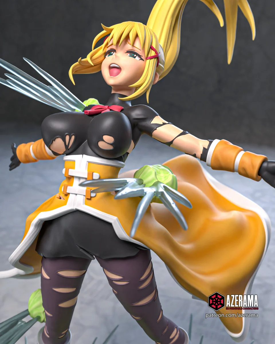 Darkness | Fan Art | 3D Printed Resin Model Garage Kit | *Un-Painted* | Azerama 3