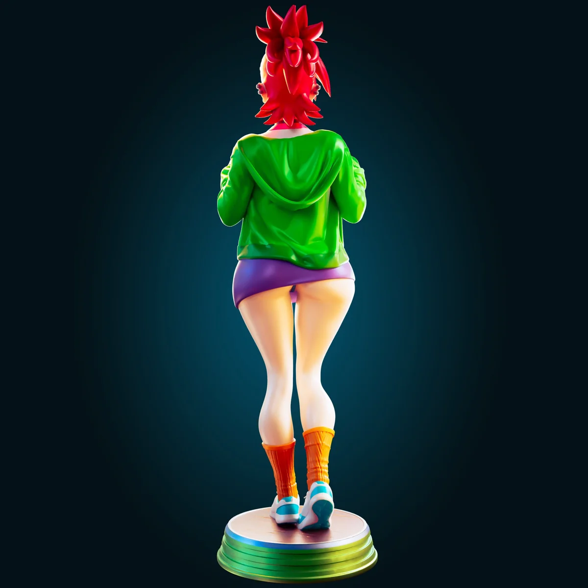 Frankie | Fan Art | 3D Printed Resin Model Garage Kit | *Un-Painted* | Officer Rhu 4