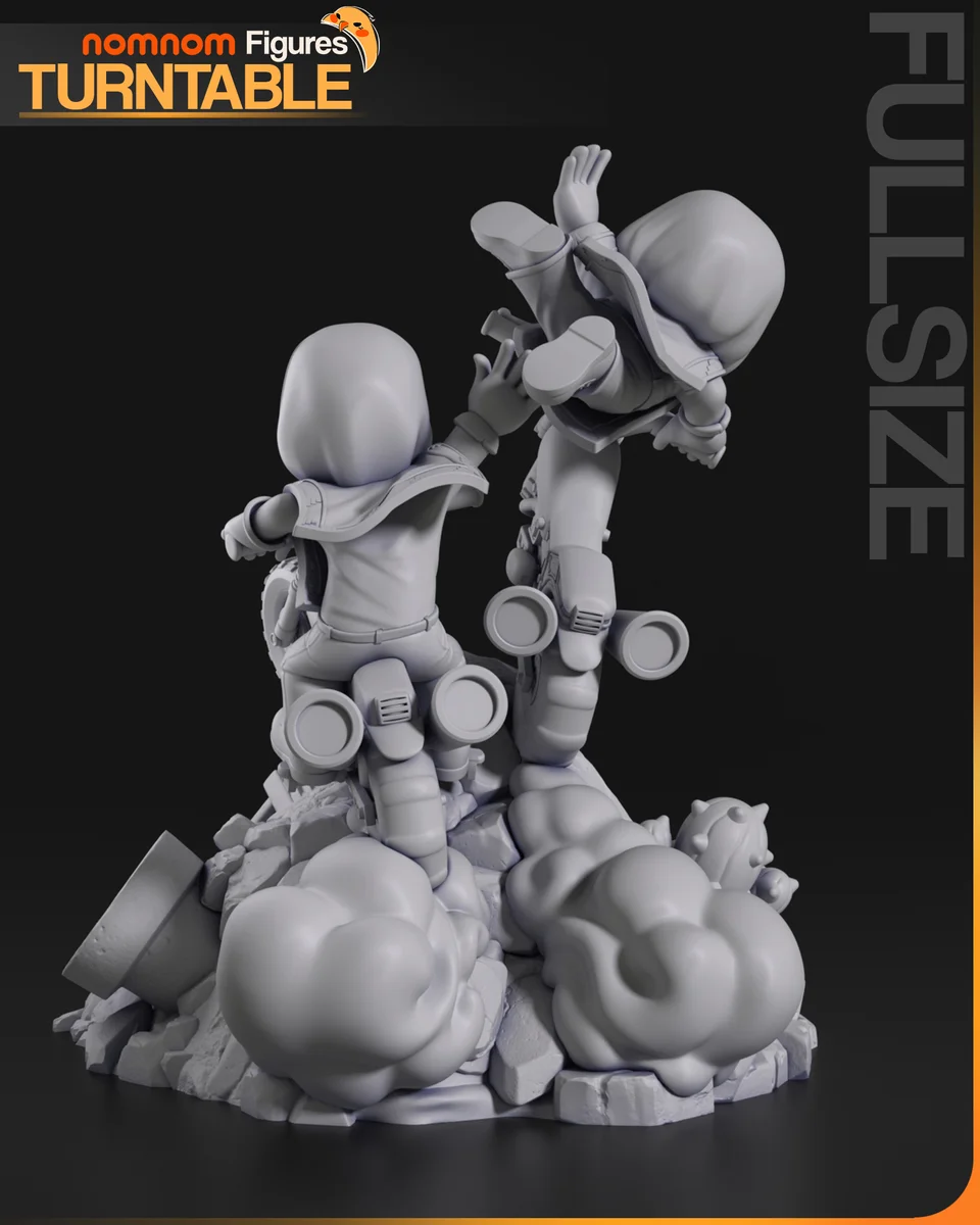 Super Mario Galaxy Movie Diorama | Fan Art | 3D Printed Resin Model Garage Kit | *Un-Painted* | Nomnom 11