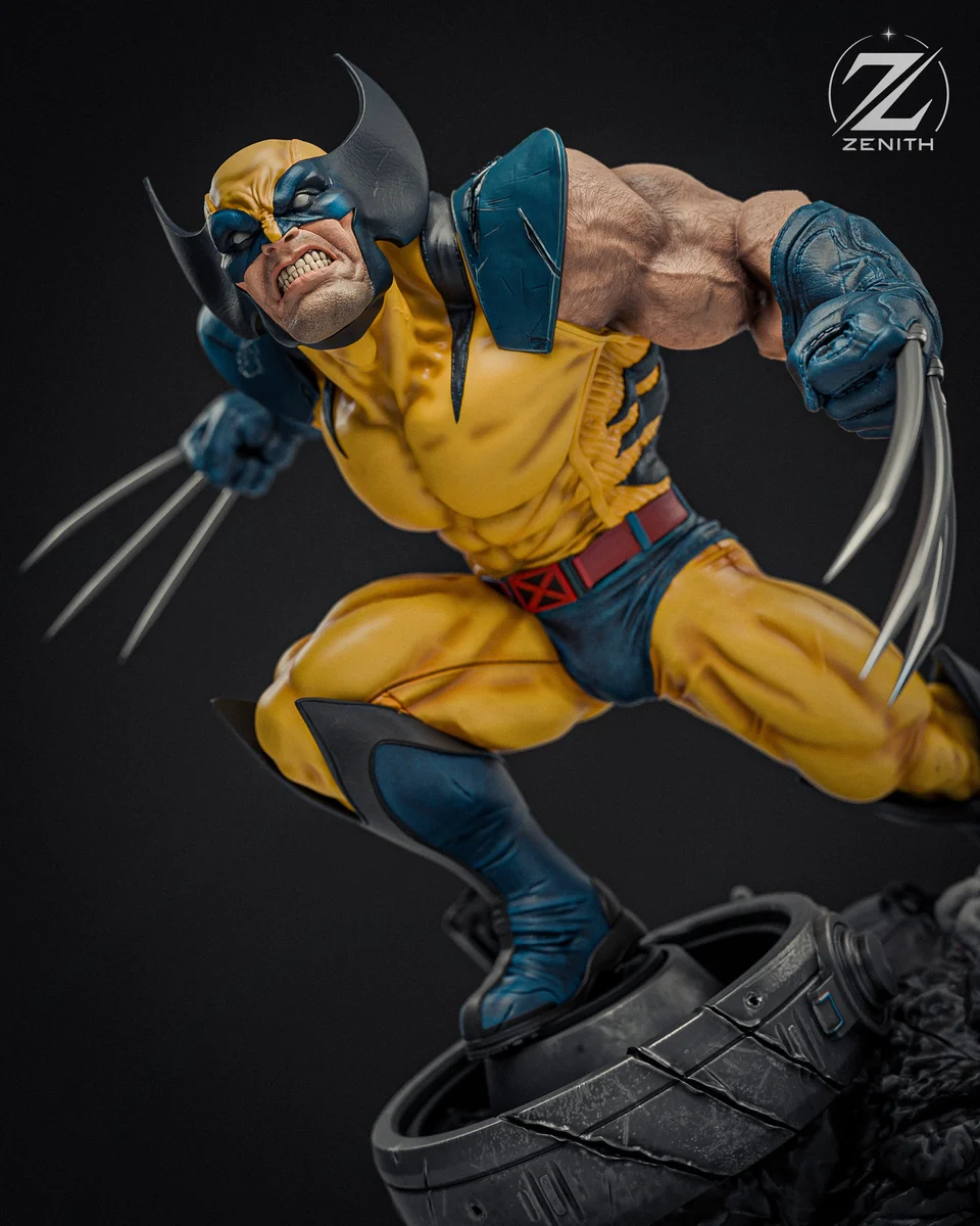 Wolverine | Fan Art | 3D Printed Resin Model Garage Kit | *Un-Painted* | Zenith Studios 4