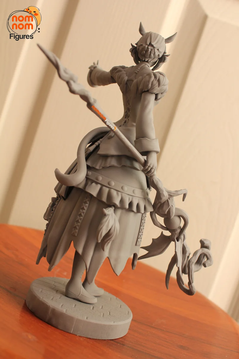Y'shtola Rhul | Fan Art | 3D Printed Resin Model Garage Kit | *Un-Painted* | Nomnom 7