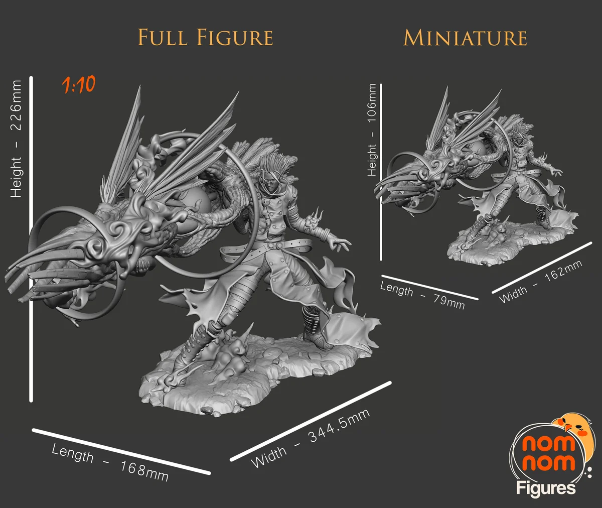 Vash the Stampede | Fan Art | 3D Printed Resin Model Garage Kit | *Un-Painted* | Nomnom 7