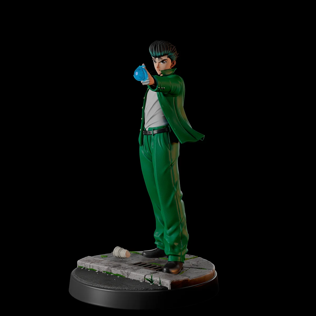 Yusuke Urameshi | Fan Art | 3D Printed Resin Model Garage Kit | *Un-Painted* | Momoji 5