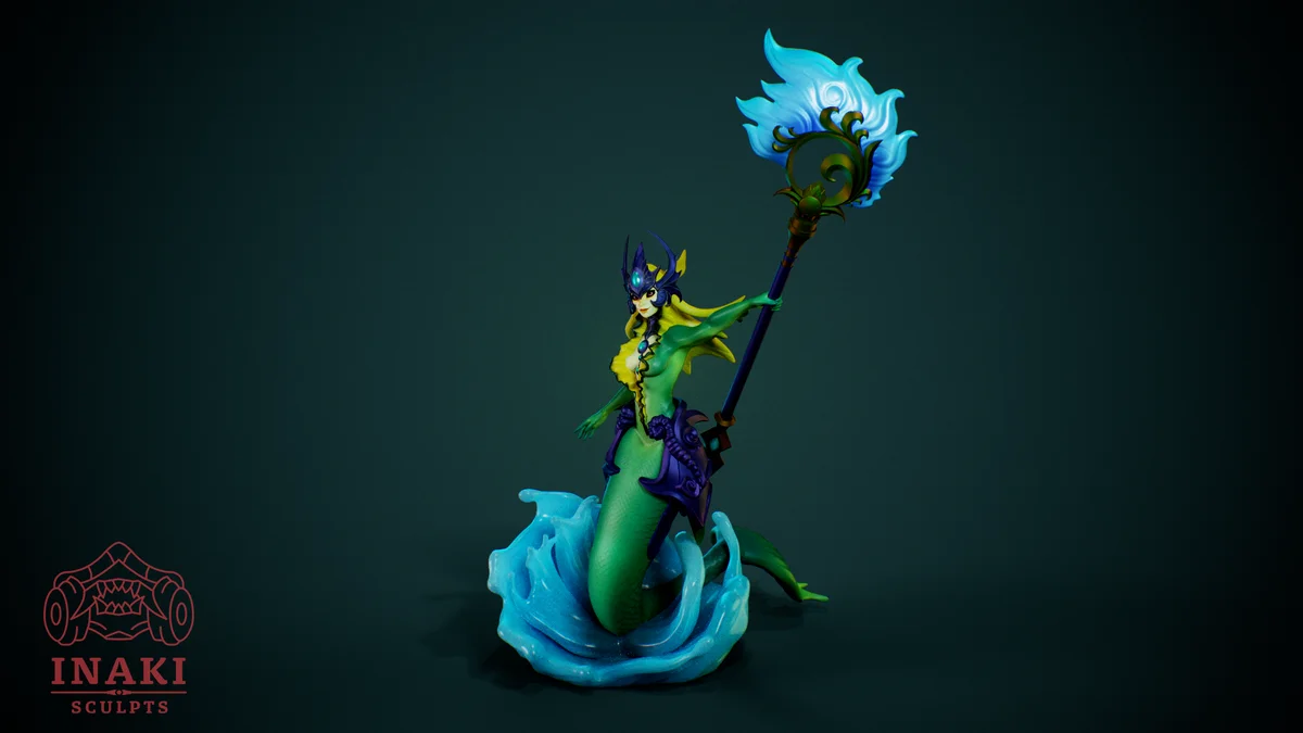 Nami | Fan Art | 3D Printed Resin Model Garage Kit | *Un-Painted* | Inaki Sculpts 4